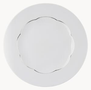 Porcelánové plytké taniere Sonetto, 6 ks