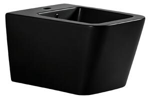 Erga Mery, závesný bidet 520x360x300 mm, čierna matná, ERG-V03-MERY-BD-BK