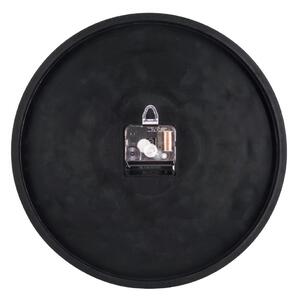 KARLSSON Nástenné hodiny New Original – čierna ∅ 30 × 4 cm
