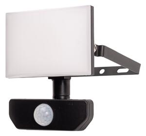 Bezrámčekový LED reflektor 10W s pohybovým snímačom – Vonkajší LED reflektory (halogény)