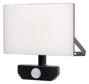 Bezrámčekový LED reflektor 30W s pohybovým snímačom – Vonkajší LED reflektory (halogény)