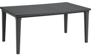 Sivý záhradný stôl Allibert Futura