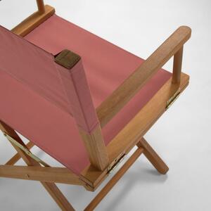 Hnedá skladacia vonkajšia stolička z akáciového dreva Kave Home Dalisa