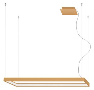 Závesné LED svietidlo Tuula m, 1x LED 50w, 3000k, g