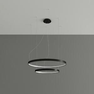 Závesné LED svietidlo Rio 2 55/78, 2x LED 80w, 3000k, b