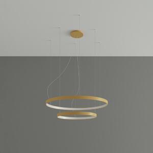 Závesné LED svietidlo Rio 2 55/78, 2x LED 80w, 3000k, g