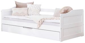 VÝSUVNÁ POSTEĽ, 90/200 cm, biela MID.YOU - Online Only detský nábytok, Online Only
