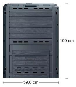 Záhradný kompostér IKL280 280 l - antracit