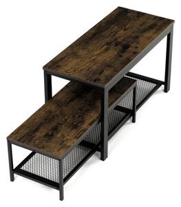 Set dvoch botníkov hnedý ABO-W2124 OLW (2 ks)