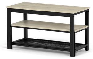 Set dvoch botníkov prírodný ABO-W2124 SON (2 ks)
