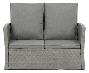 Set záhradného nábytku sivý AZS-A1523 GREY