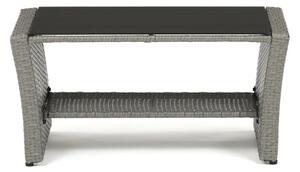 Set záhradného nábytku sivý AZS-A1523 GREY