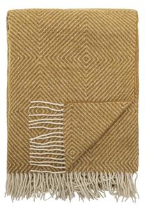 Deka z merino vlny Hoshi Yellow 200 x 140 cm