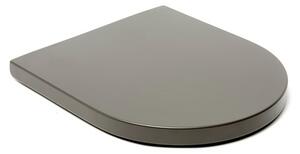 Wc doska softclose Roca Inspira  z plastu vo farbe Onix A80152C64B