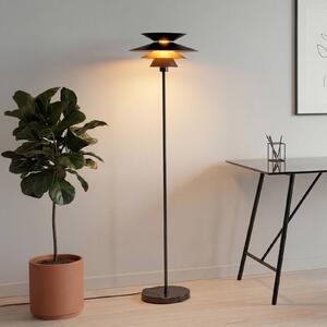 OSRAM Stojacia lampa Decor Element, čierna, výška 145 cm, kovová, Čierna, Obývacia izba / jedáleň, kov, Moderný, Stojaca lampa