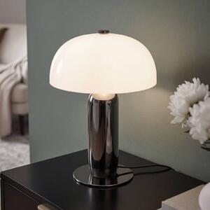 OSRAM Stolová lampa Decor Arc, sivá/biela, výška 45 cm, E14, Hliník / sivá / zinok, Obývacia izba / jedáleň, kov, Moderný, Stojacie svietidlo