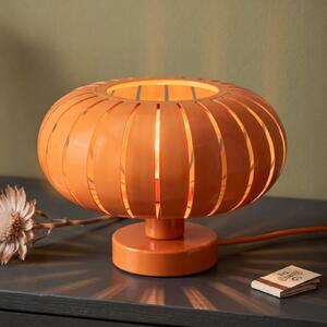 OSRAM Stolová lampa Decor Flora, oranžová, Ø 28 cm, E27, Žltá / oranžová, Obývacia izba / jedáleň, kov, Štýl mladých, Stojacie svietidlo