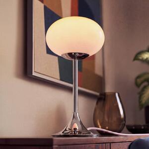 OSRAM Stolová lampa Decor Forma, ružová/chróm, výška 44 cm, sklo, Fialová / ružová, Obývacia izba / jedáleň, kov, Moderný, Stojacie svietidlo