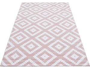 TKANÝ KOBEREC, 80/150 cm, pink Novel - Koberce, Online Only