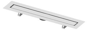 Sprchový žľab Tece Drainline 80 cm nerez lesk pro nalepení dlažby 650800