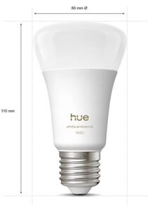 LED stmievateľná žiarovka Philips Hue WHITE AMBIANCE E27/8,1W/230V 1000-20000K