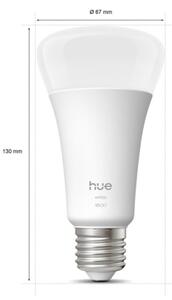 LED stmievateľná žiarovka Philips Hue WHITE E27/13,5W/230V 2700K
