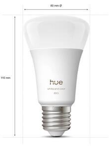 SADA 2x LED stmievateľných žiaroviek Philips Hue WACA E27/6W/230V 1000-20000K