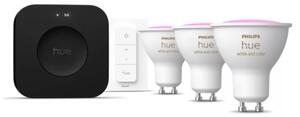 Základná sada Philips Hue WACA 3xGU10/4,2W 2000-6500K + zariadenie na prepojenie