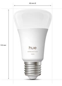 SADA 2x LED stmievateľná žiarovka Philips Hue WACA E27/8,1W/230V 1000-20000K