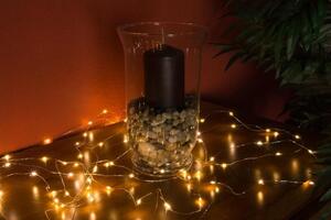 Nexos 57376 Vianočné dekoratívne osvetlenie - drôtiky - 200 LED teple biele