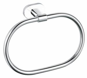 Držiak uterákov RAV SLEZÁK chróm / biela YUA0104CB