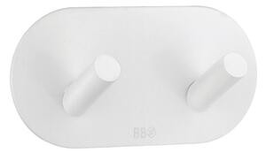 SO - BB - BX1091 - Samolepiaci vešiak na uteráky dvojitý