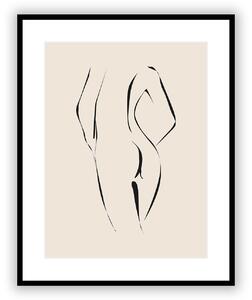 Obraz Nude Line III 40x 50 cm