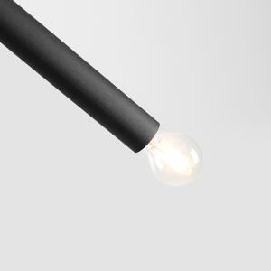 Aldex TUBO 4 | Dizajnová závesná lampa Farba: Čierna