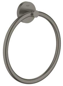 Držiak uterákov GROHE Essentials kartáčovaný Hard Graphite G40365AL1