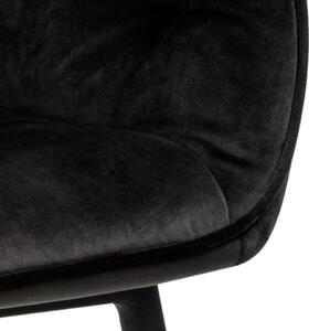 Čierna Stolička s opierkou Brooke – hnedá 83 × 58 × 55 cm ACTONA