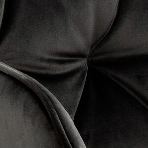 Čierna Stolička s opierkou Brooke – hnedá 83 × 58 × 55 cm ACTONA