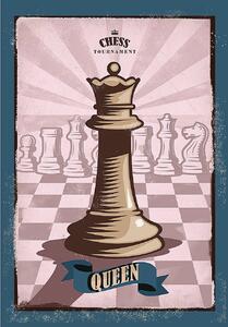Plátno maľba Vintage Chess II