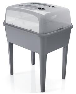 Plastové parenisko na nožičkách DREP770W 77 cm - sivý kameň