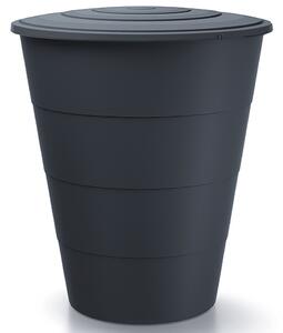 Plastový sud na dažďovú vodu IDSM210 210 l - antracit