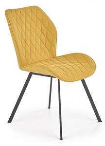 HALMAR Designová stolička Eviana horčicová