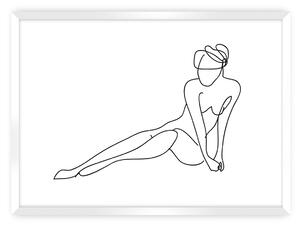 Plagát Figure Line II