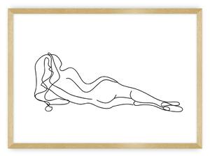 Plagát Figure Line III