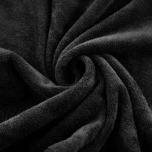 Čierny rýchloschnúci športový uterák AMY Rozmer: 70 x 140 cm