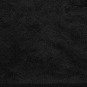 Čierny rýchloschnúci športový uterák AMY Rozmer: 70 x 140 cm