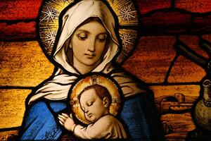 Tapeta Panna Mária s Ježiškom