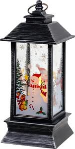 Ruhhy 26755 LED vianočný lampáš 12,5 cm, strieborný