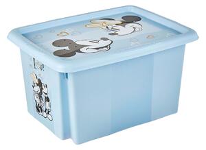 ÚLOŽNÝ BOX S VEKOM MICKEY 15L PLAST