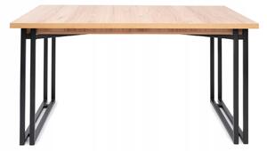 - Jedálenský rozkladací stôl INDUSTRIAL Dekor: dub