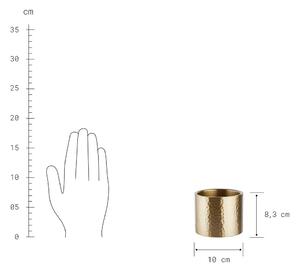 GRAND Svietnik 8 cm - zlatá